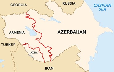 Zangezur Corridor map