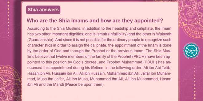 Who are the Shia Imams