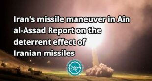 Report on the deterrent effect of Iranian missiles